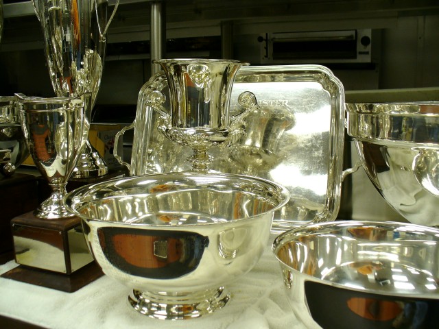 Polishing silver is our specialty